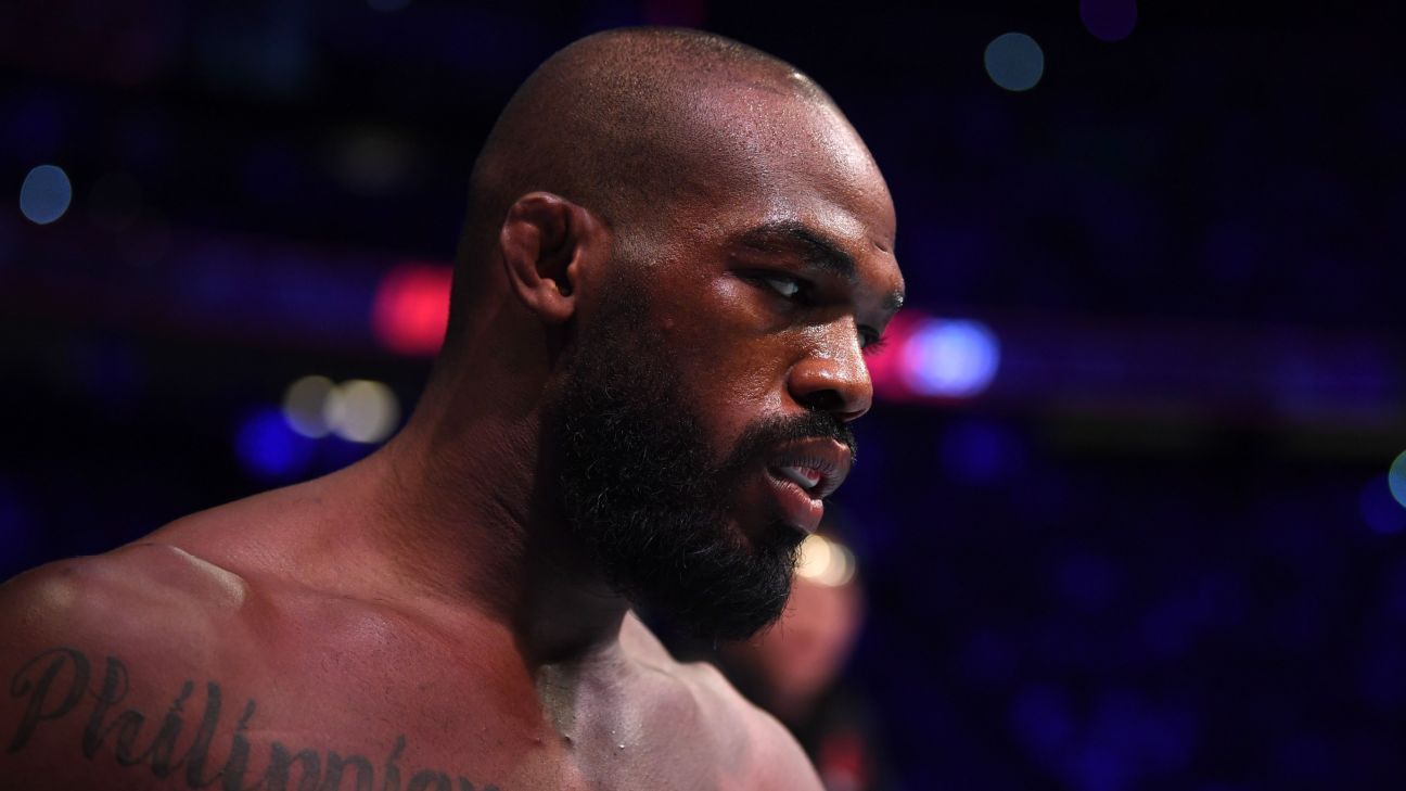 UFC star Jon Jones denies threatening testing agent at his home - ESPN ...