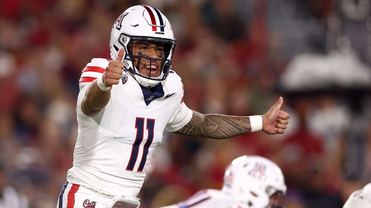 Sources – Arizona will likely start QB Noah Fifita against Oregon St. Louis.