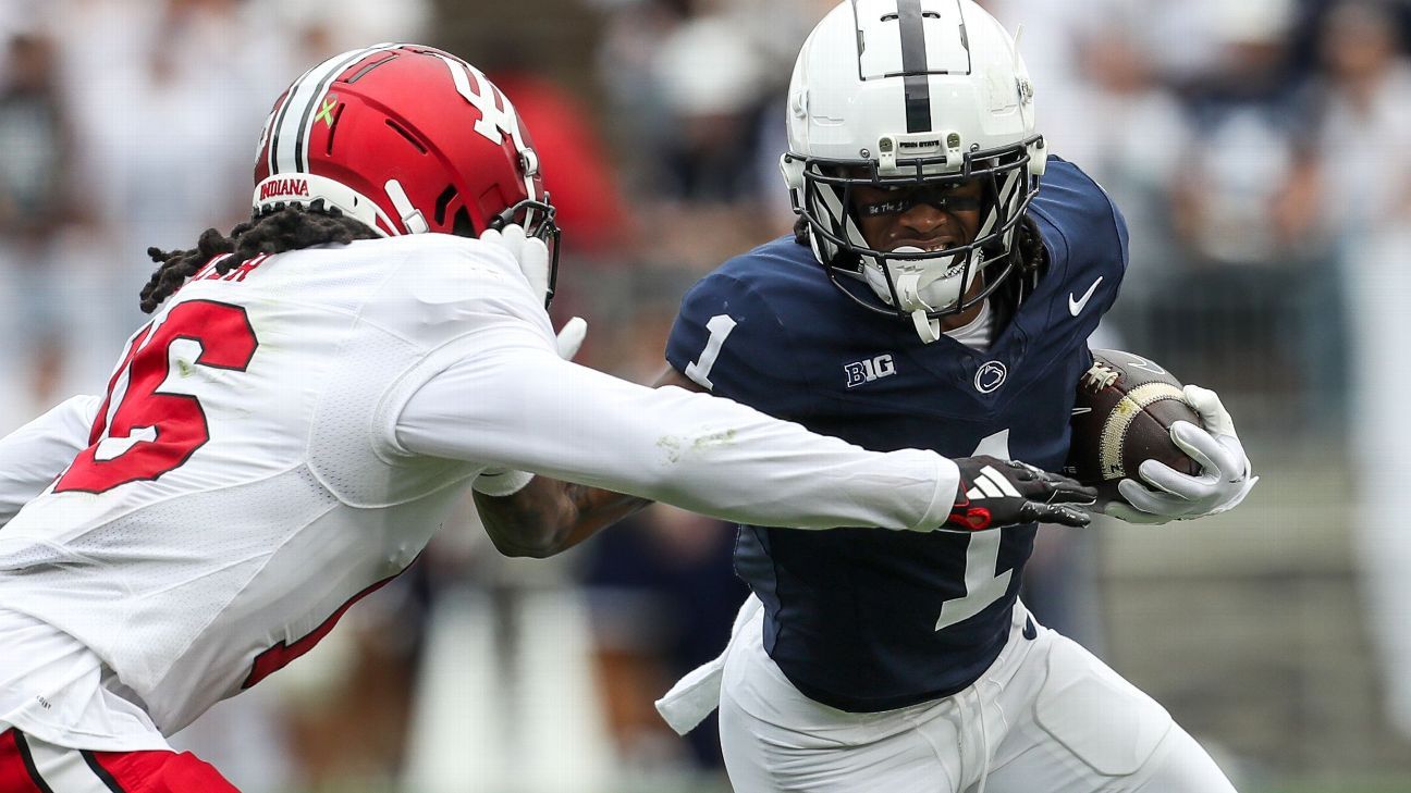 Penn State's top WR Lambert-Smith enters portal