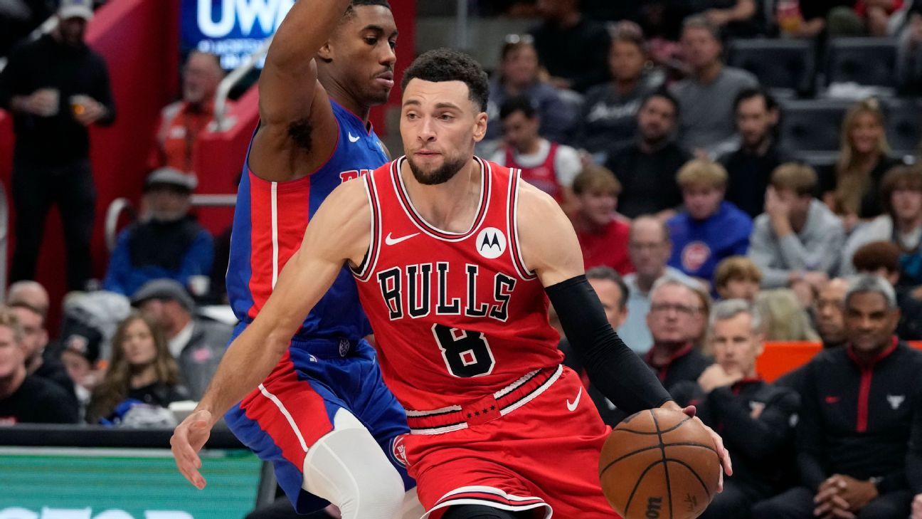 LaVine’s career-high 51 points for Bulls not enough as Pistons win