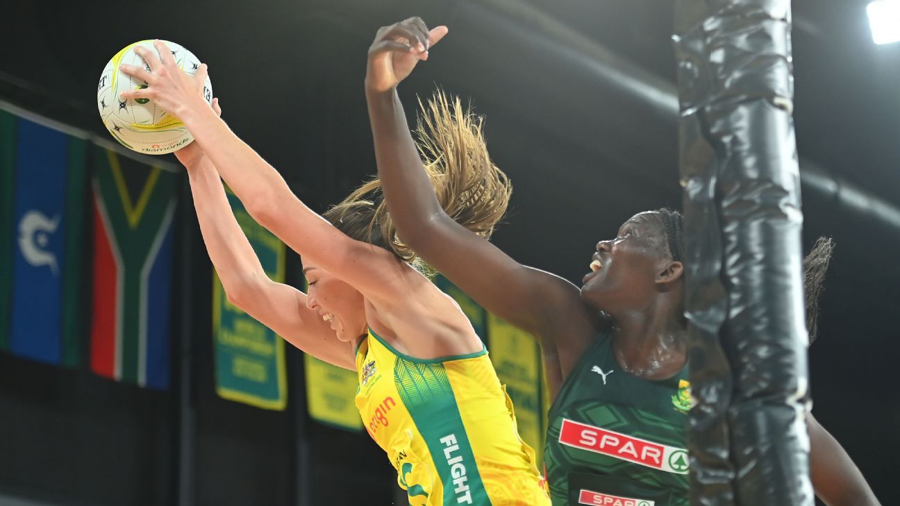 Australia Diamonds clinch netball series against South Africa Proteas