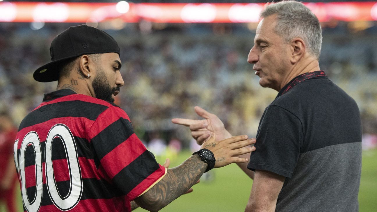 Tite is asked about Gabigol's absence from the Flamengo concert and he reveals the veil