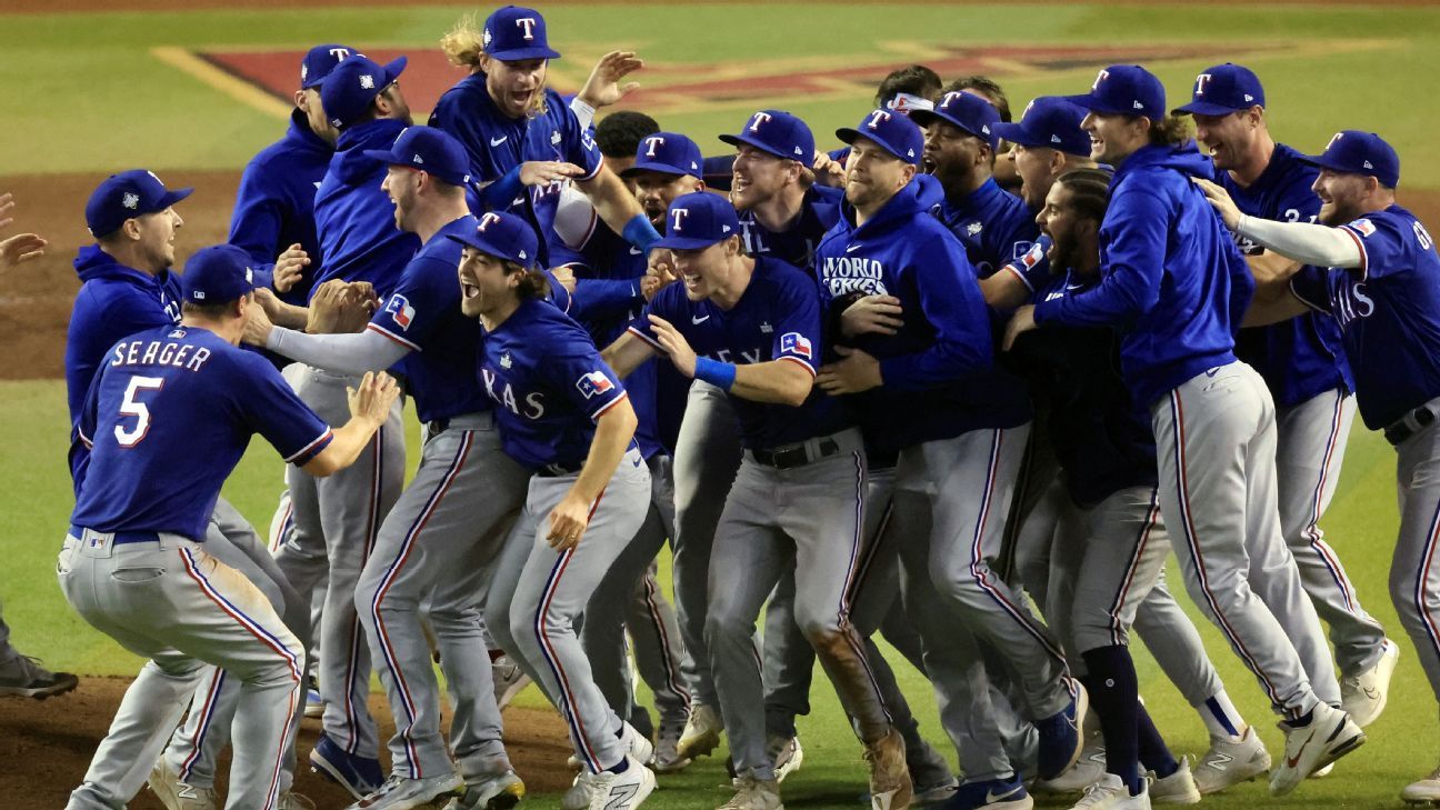 A night 63 years in the making: Inside the celebration as the Texas Rangers -- finally -- became World Series champions
