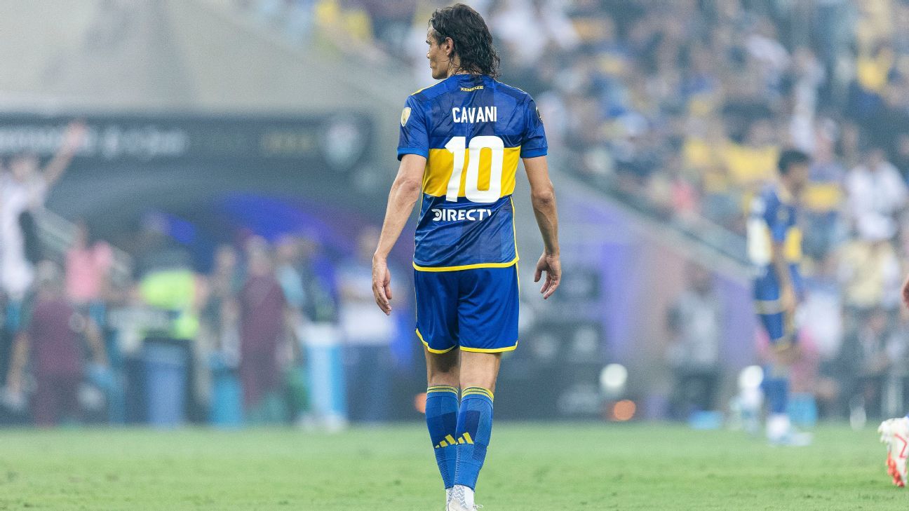 Edinson Cavani and his heartfelt message to Boca fans