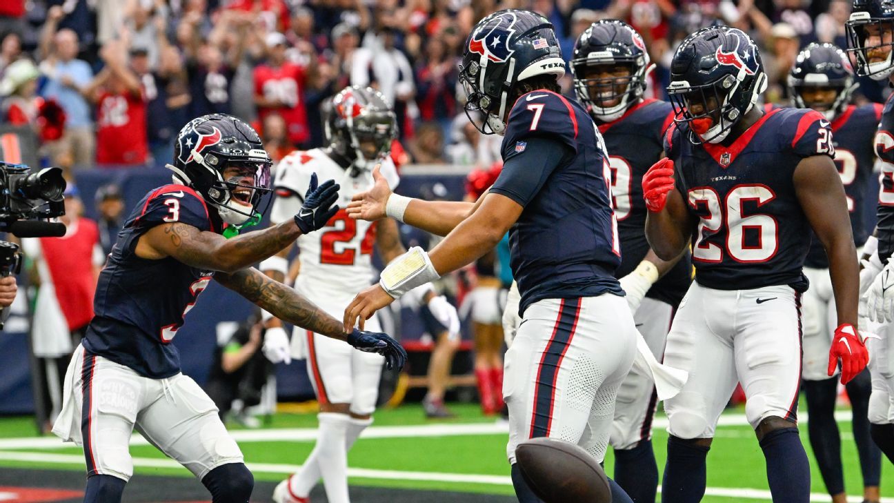Stroud's connection with Dell led to late-game heroics for Texans
