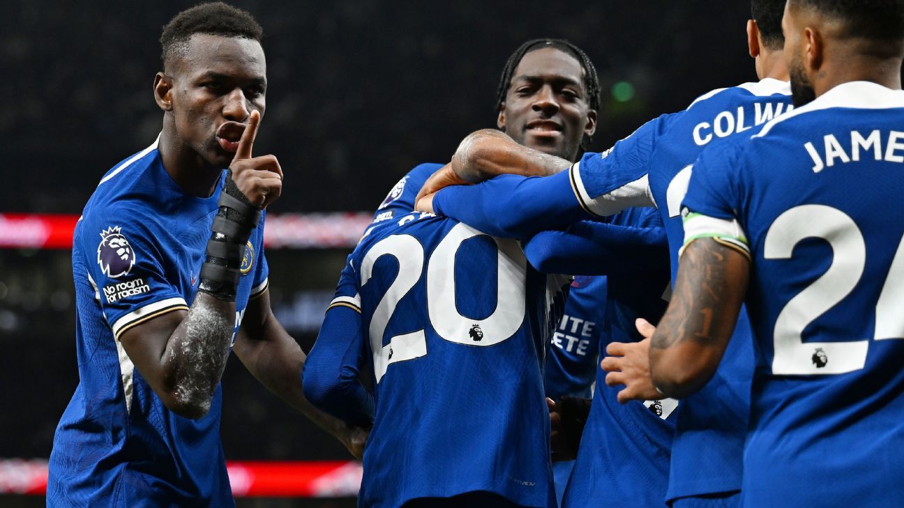 Tottenham-Chelsea: 5 goals disallowed, 2 conceded and a new leader