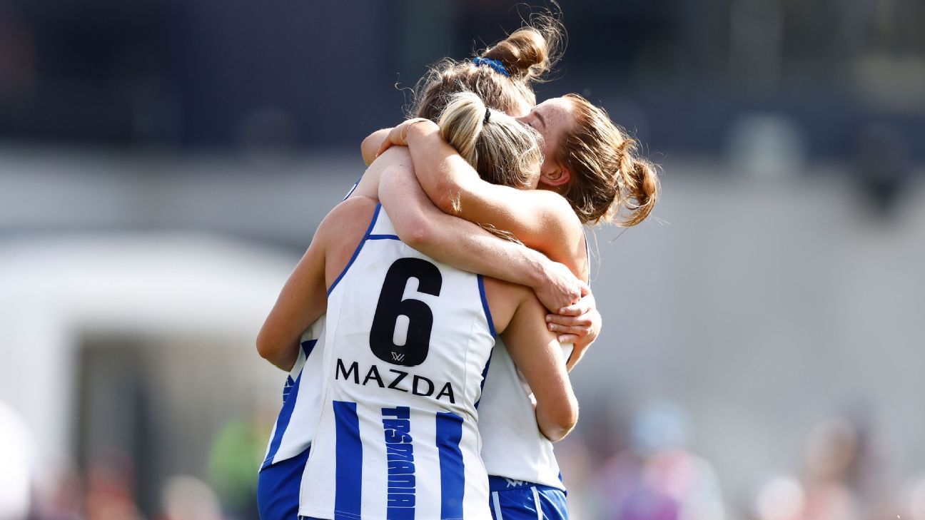 AFLW Finals did North Melbourne Kangaroos can go from 