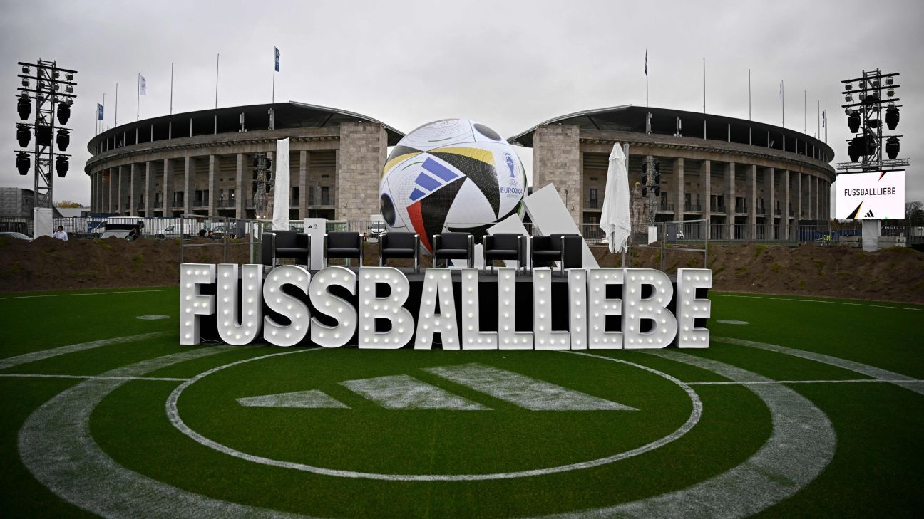 Colourful Euro 2024 ball to reflect energy of tournament, say organisers