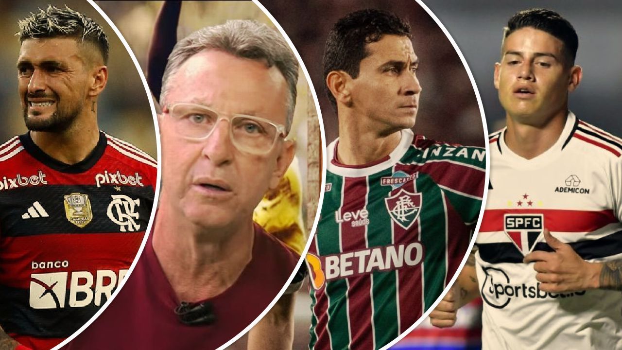 Neto ou...: comentarista responde se jogou mais que Arrascaeta, James, Ganso e mais 7 estrelas do mundo da bola