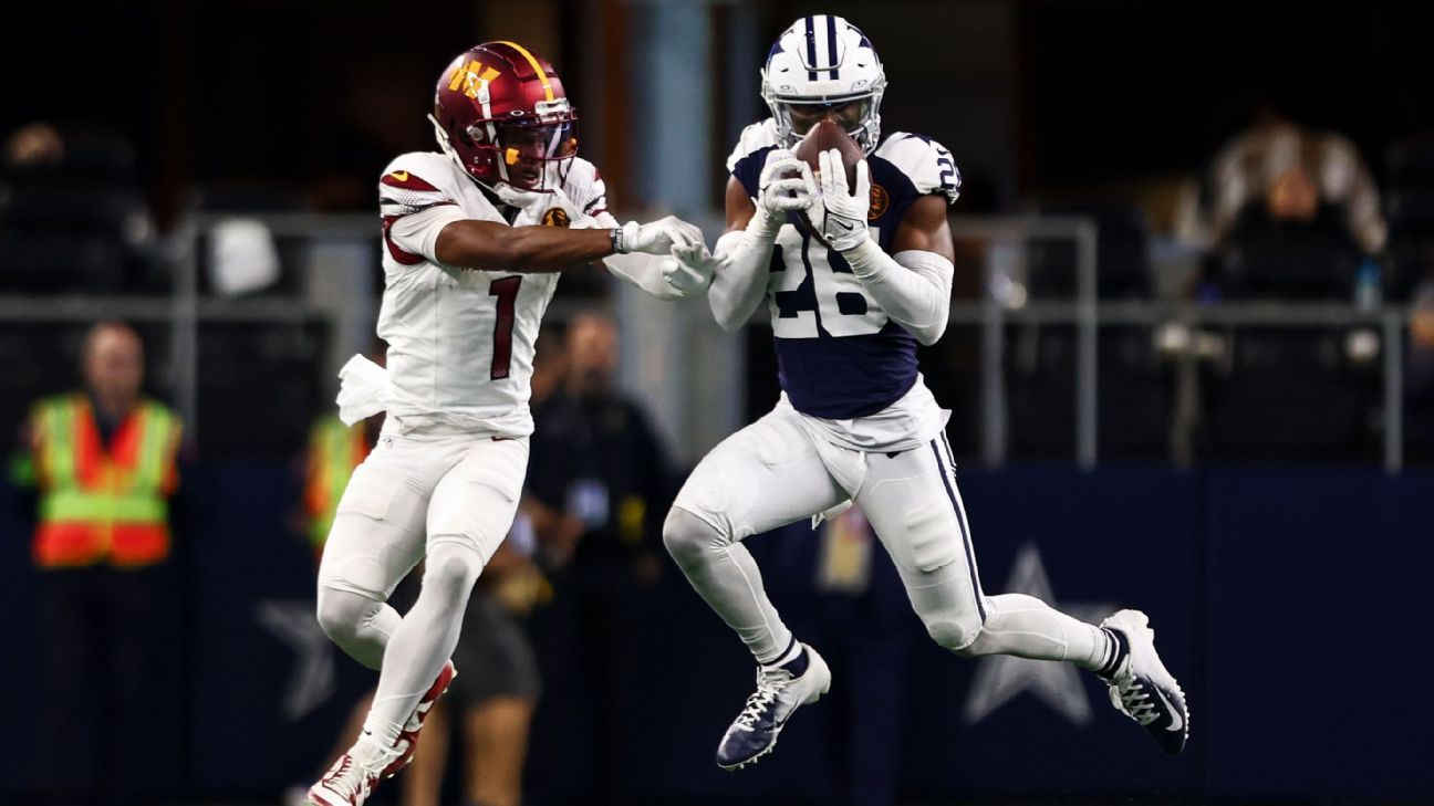 DaRon Bland van Cowboys vestigt het record voor één seizoen met de 5e keuze van 6