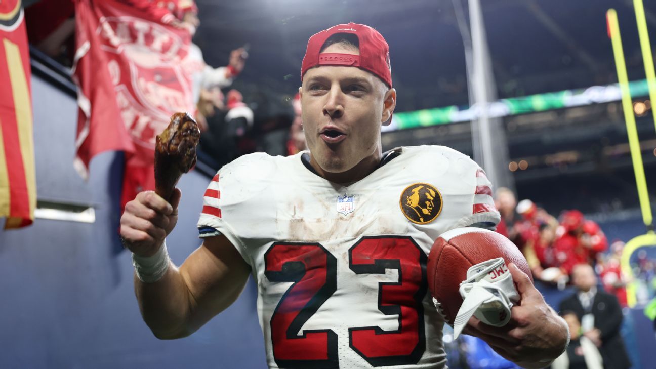 49ers continue dominance of Seahawks behind Christian McCaffrey - ESPN