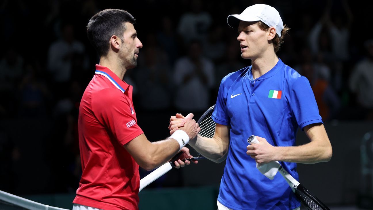 Jannik Sinner and Novak Djokovic reach the final of the Shanghai Masters