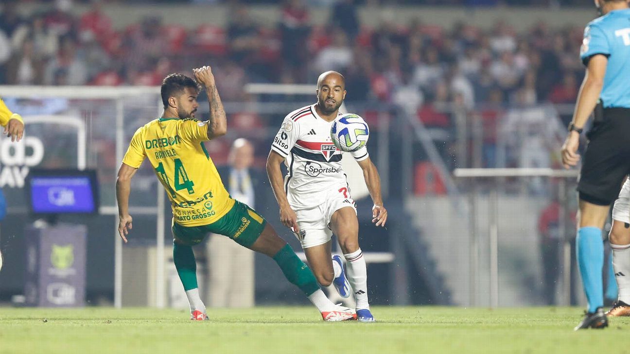 São Paulo fica no empate com o Cuiabá em jogo morno no Morumbi
