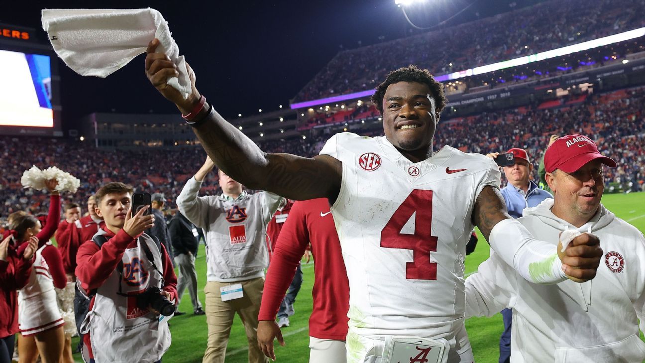 Alabama QB Jalen Milroe's rise from benched to irreplaceable ESPN