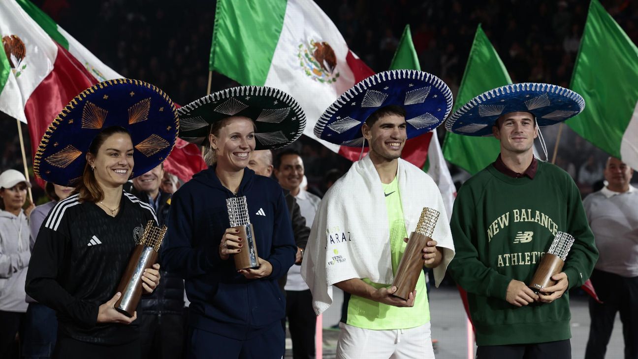 Carlos Alcaraz defeated Tommy Paul in Mexico