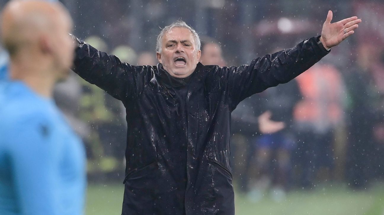 Mourinho hits out at 'superficial' Roma players