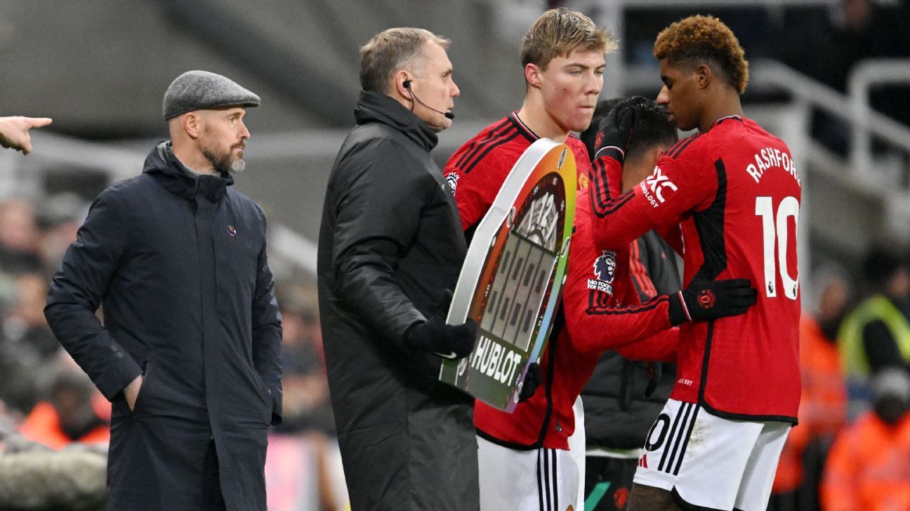 Man Utd to support struggling Rashford - Ten Hag