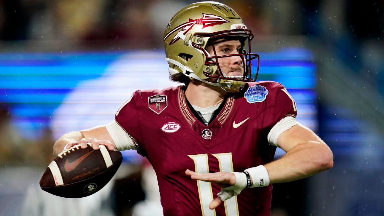 Brock Glenn starts for Florida State due to Tate Rodemaker illness