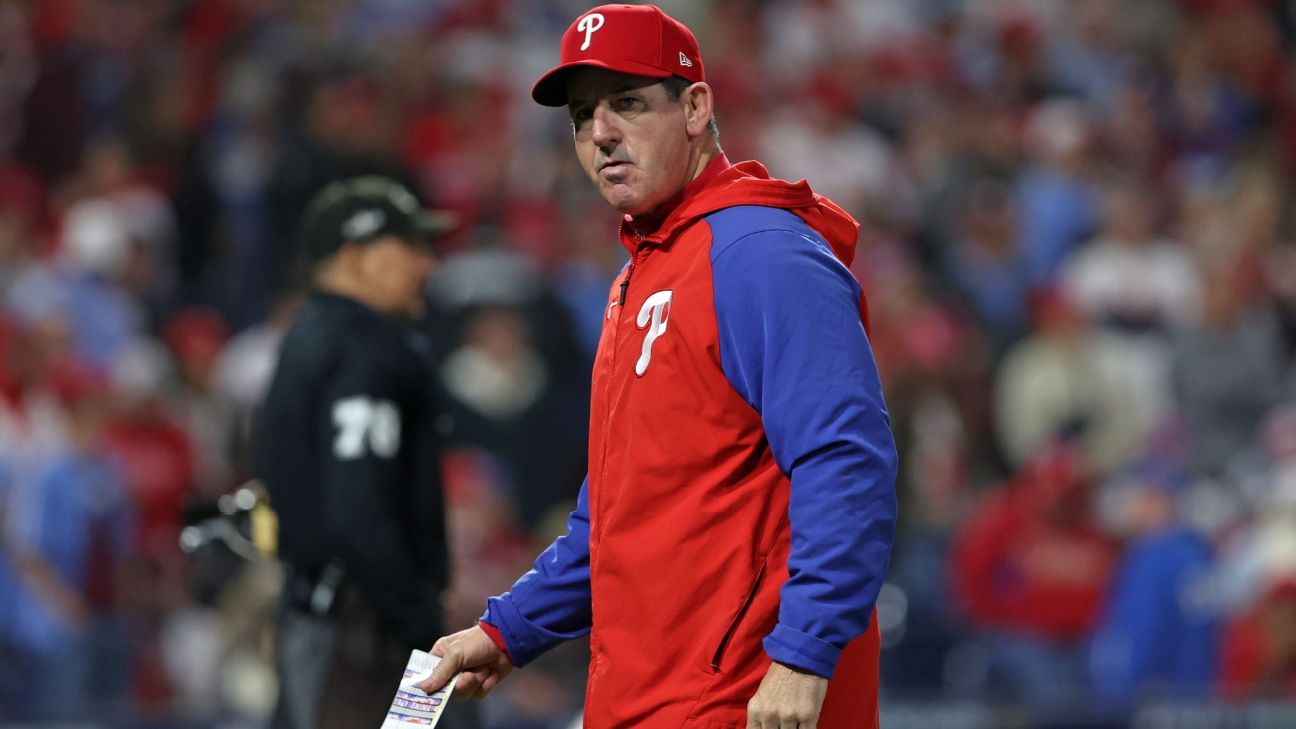 Phillies extend manager Rob Thomson through 2025 ESPN