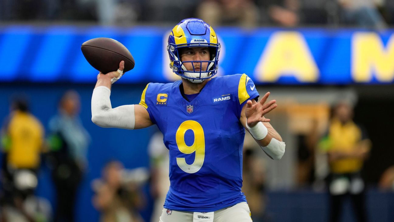 Rams' Matthew Stafford connects with Cooper Kupp for 62yard TD ESPN