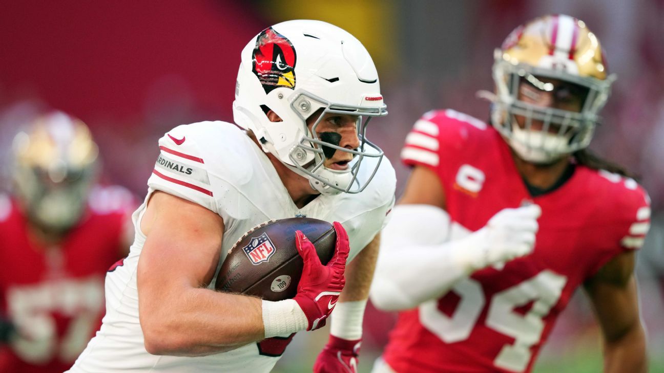 The rapid rise of Cardinals tight end Trey McBride ESPN