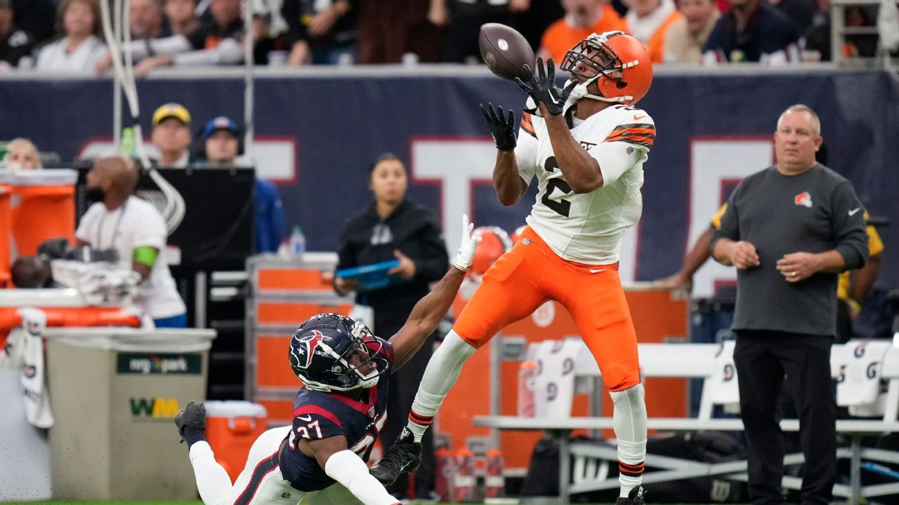 Browns' Amari Cooper ready to return for Round 2 vs. Texans ESPN