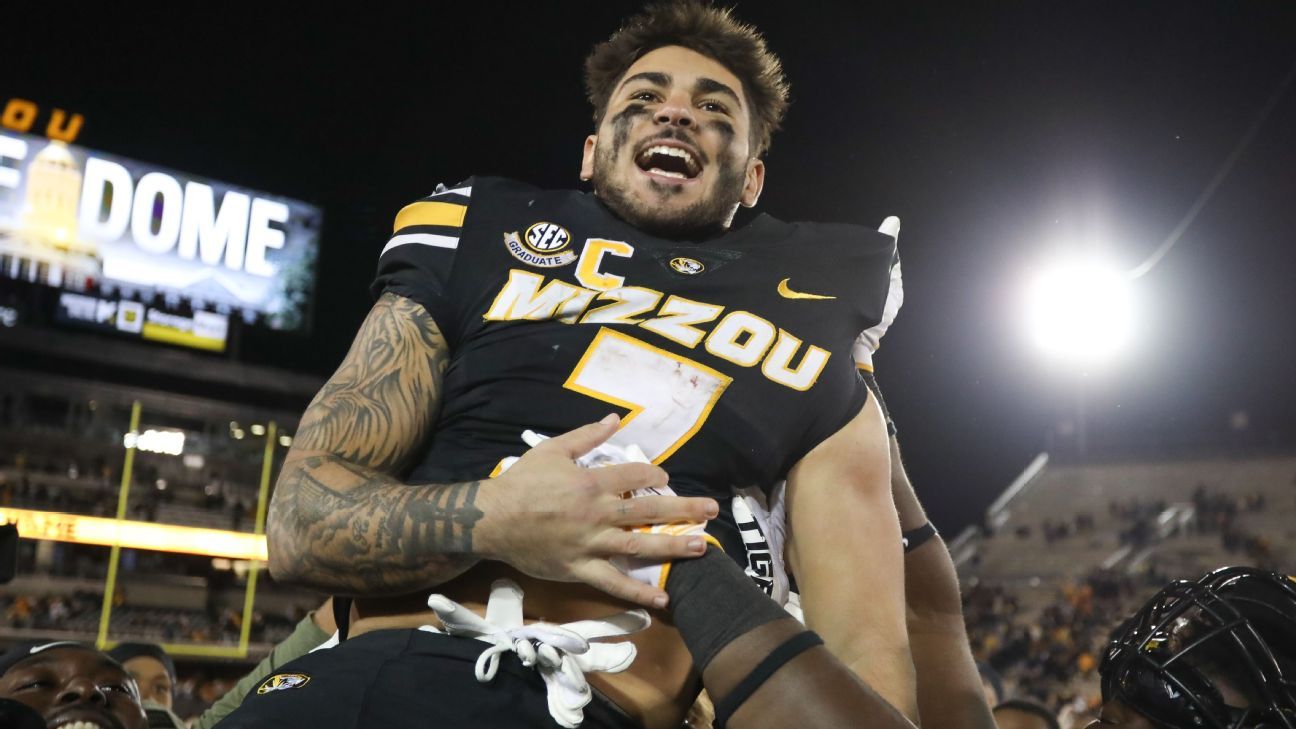 Cody Schrader went from Missouri walkon to SEC's best running back ESPN