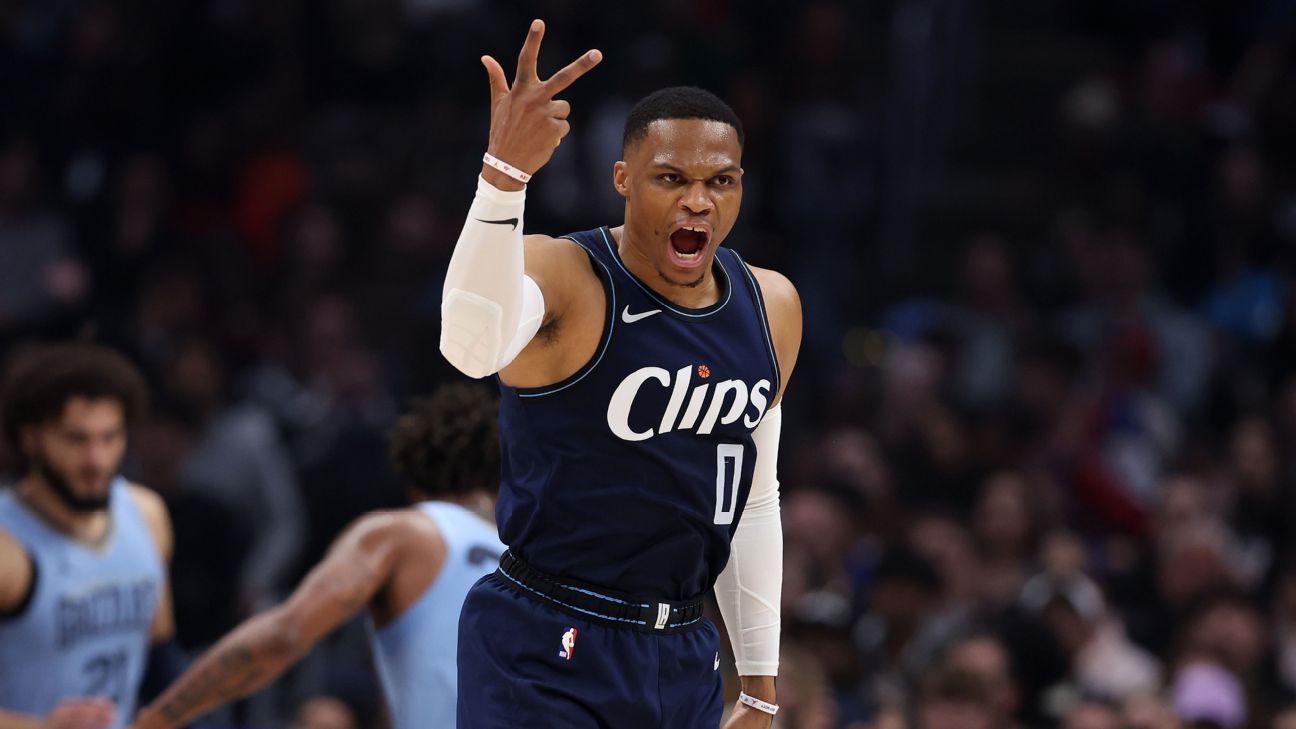 Sources: The Clippers will get Russell Westbrook back next week