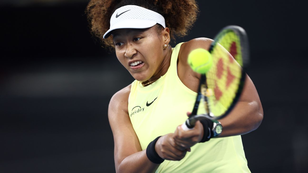 Naomi Osaka wins in return at Brisbane International