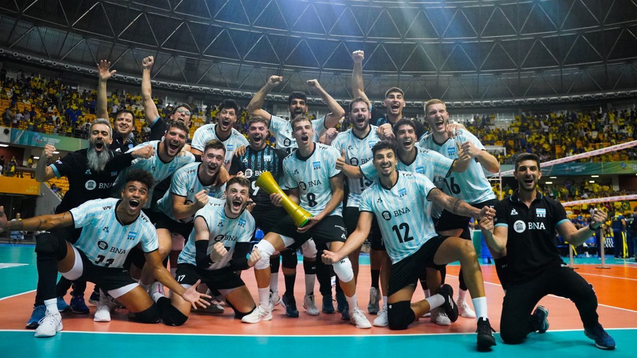 El 2023 de la Selección Argentina masculina de vóleibol - ESPN