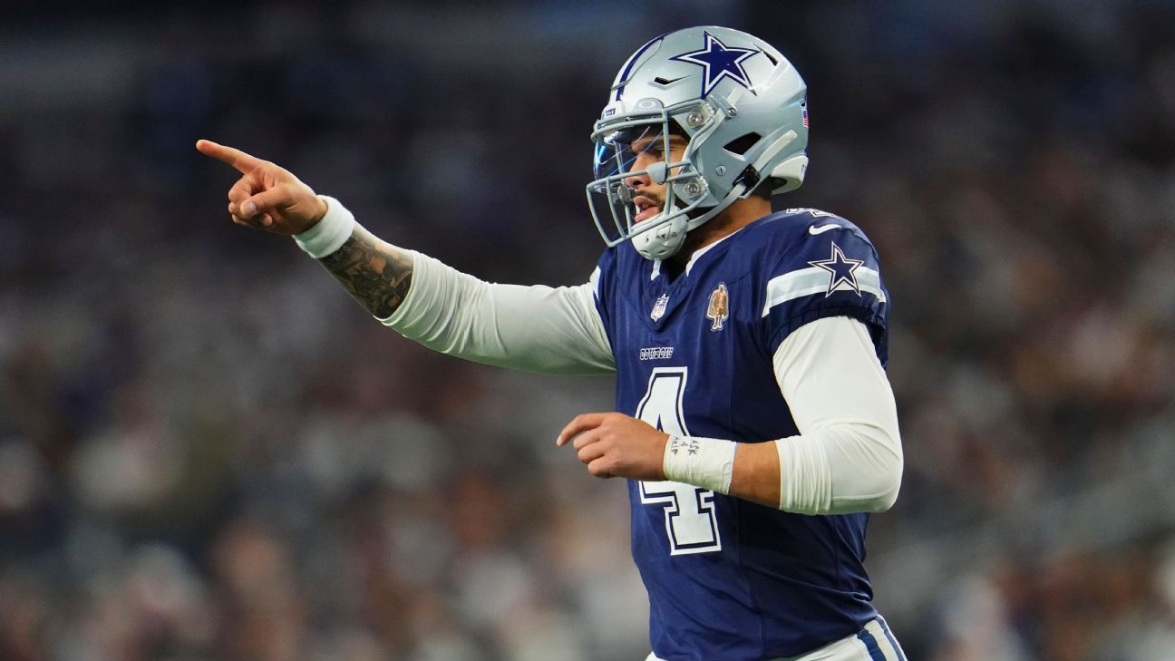 Cowboys' Dak Prescott has proved his 2022 INTs were an anomaly, and now he's tops in TD passes