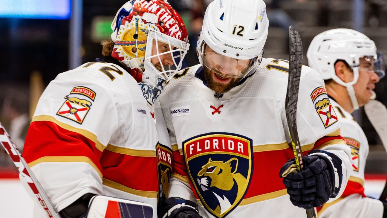 Florida Panthers score 8 goals en route to 7th straight win ESPN