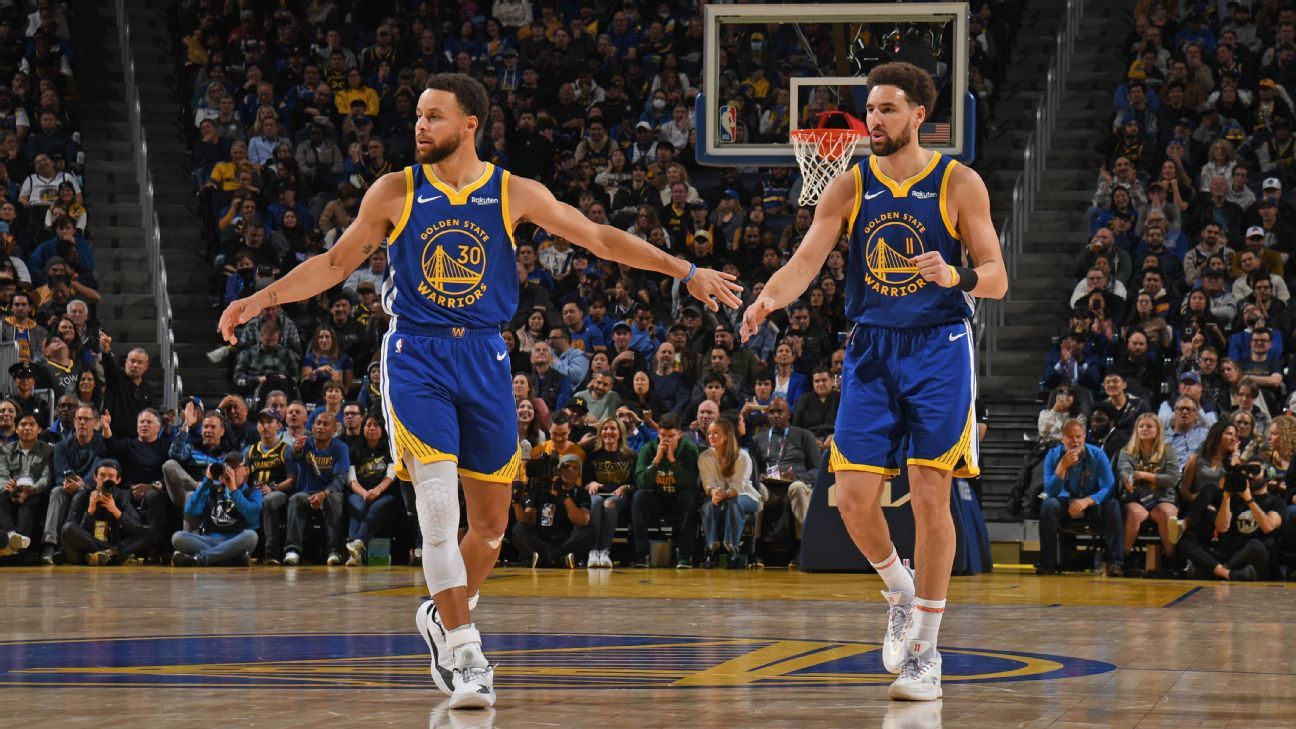 Notable numbers behind the Warriors' struggles this season - ESPN