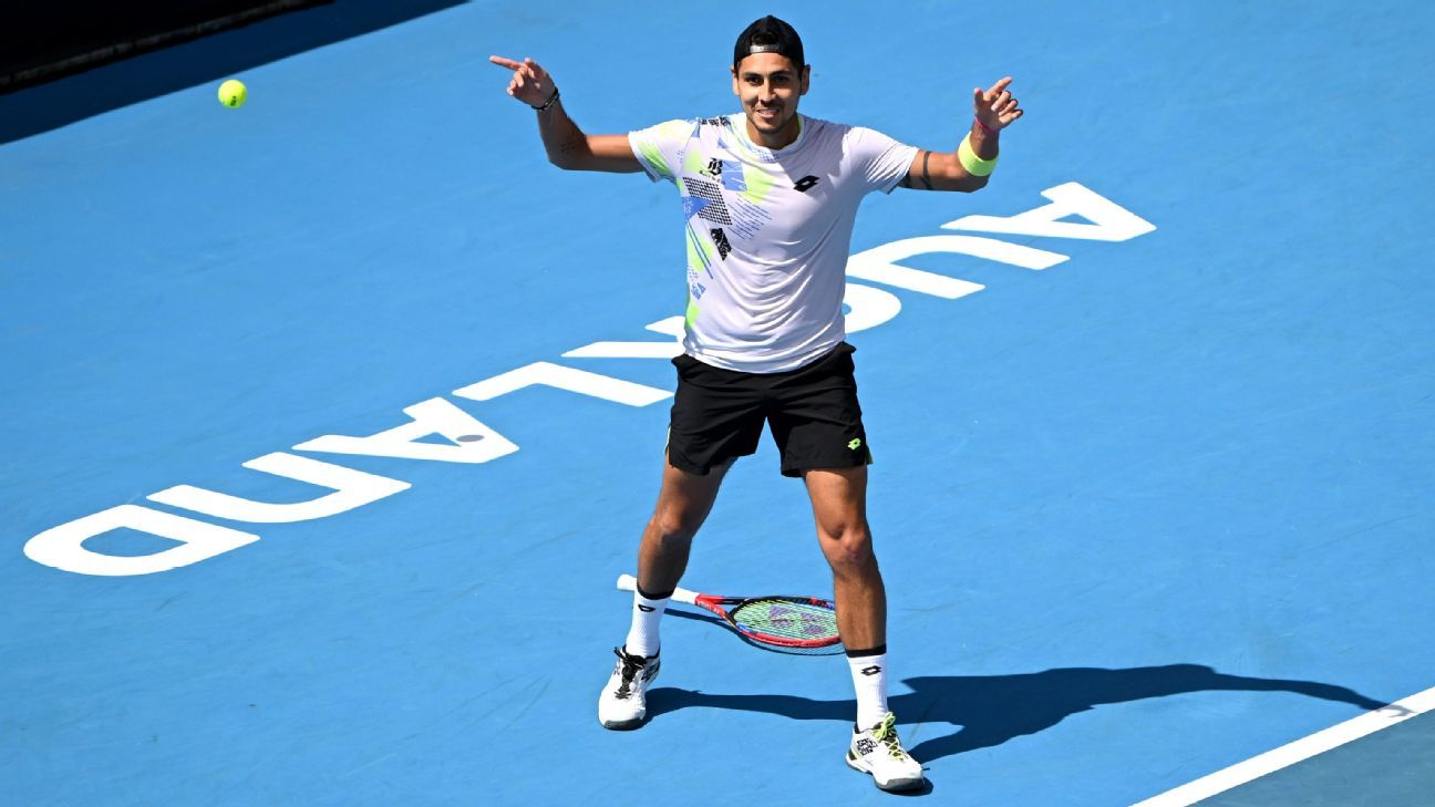 Alejandro Tabilo gears up for Aussie Open with Auckland title