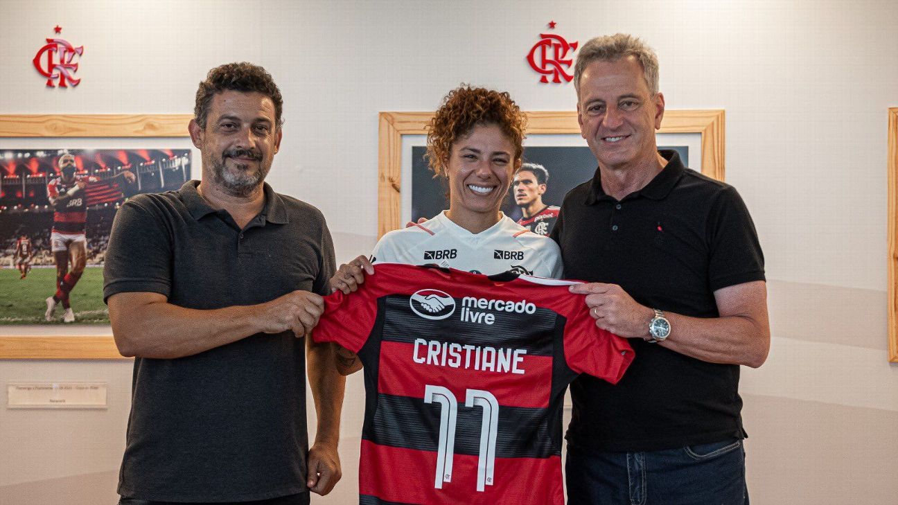 Flamengo anuncia contratação da atacante Cristiane, e Gabigol vibra: É nossa