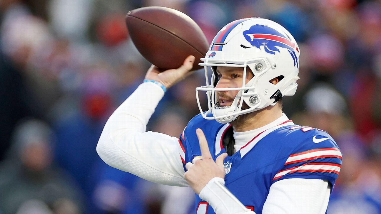 Bills strike first on Josh Allen TD pass to Dawson Knox