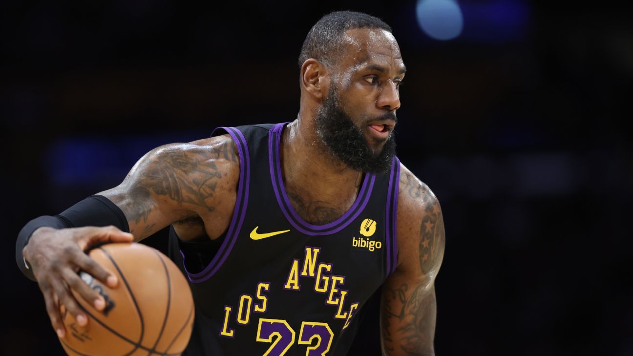 LeBron James z Lakers tworzy historię swoim 20. wyborem do All-Star