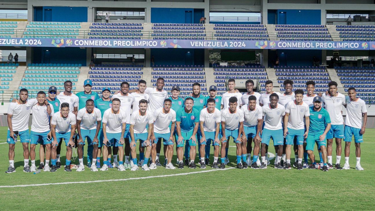 Ecuador en el Preolímpico 2024 calendario, fechas y resultados ESPN