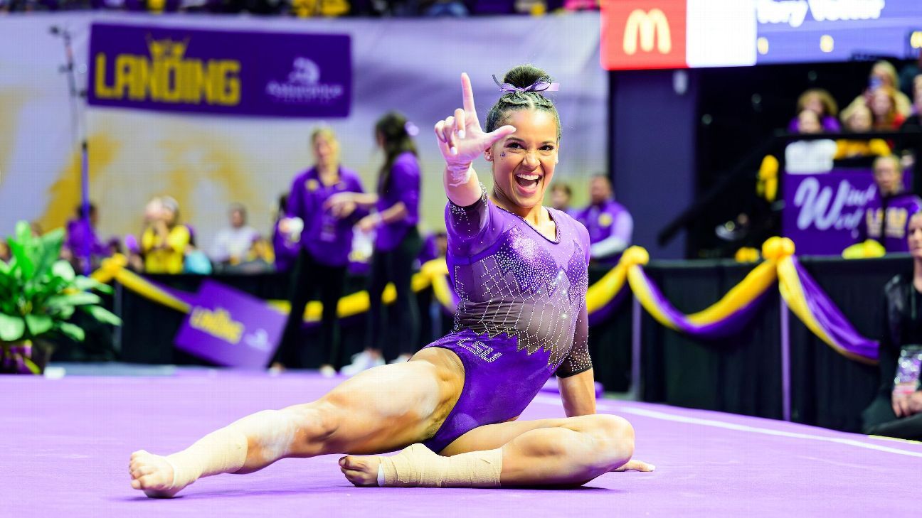 NCAA gymnastics Week 3 LSU and OU reign, but judging dominates the