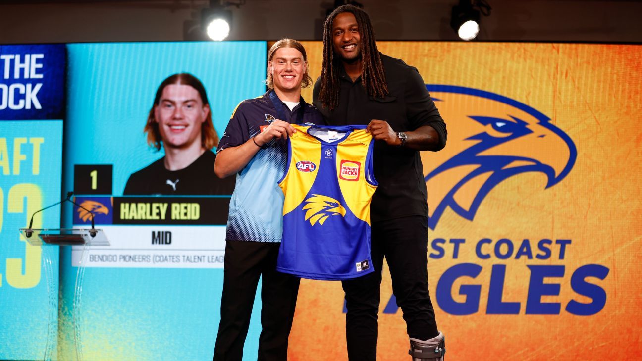AFL West Coast's Oscar Allen urges No.1 pick Harley Reid to continue