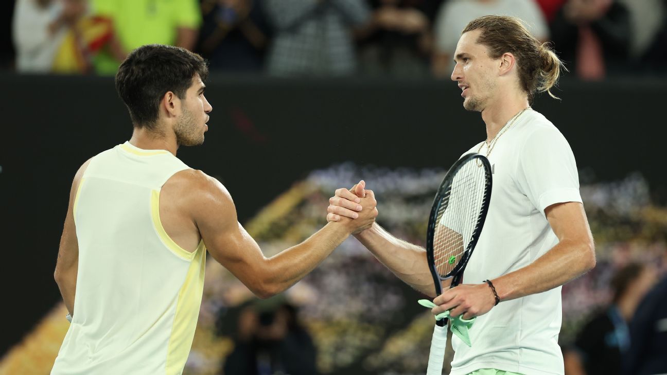 What went mistaken for Carlos Alcaraz on the Australian Open