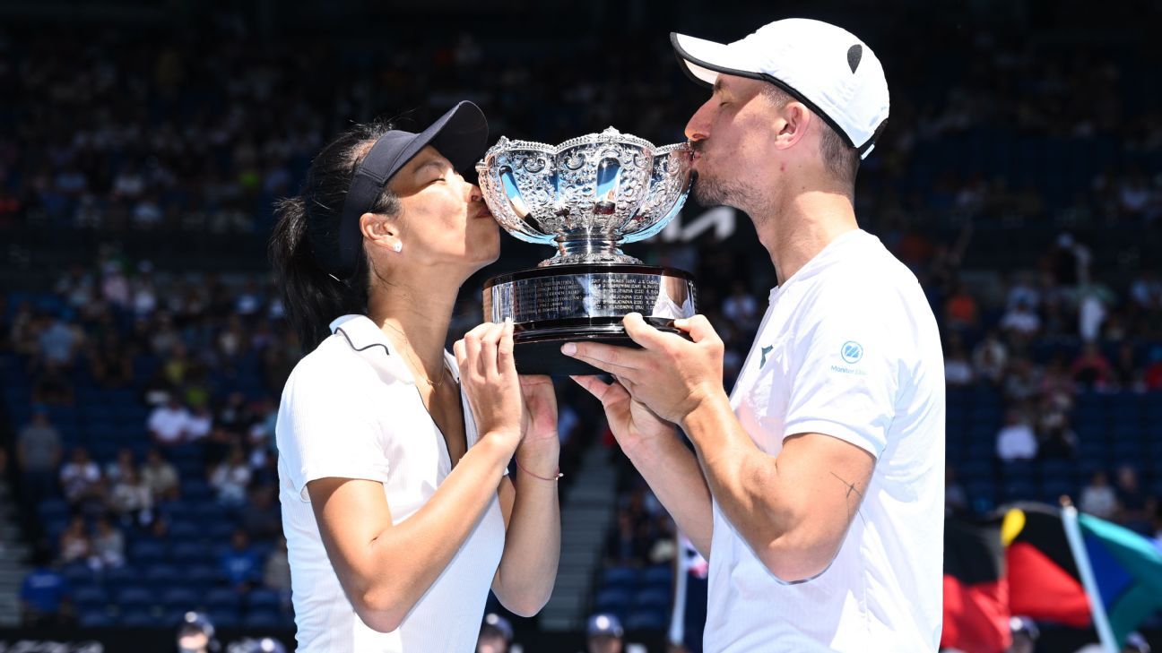 Hsieh, Zielinski win Australian Open mixed doubles title ESPN