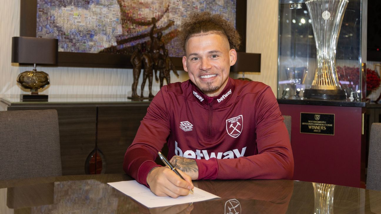 West Ham vence concorrência do Barcelona e anuncia Kalvin Phillips - ESPN