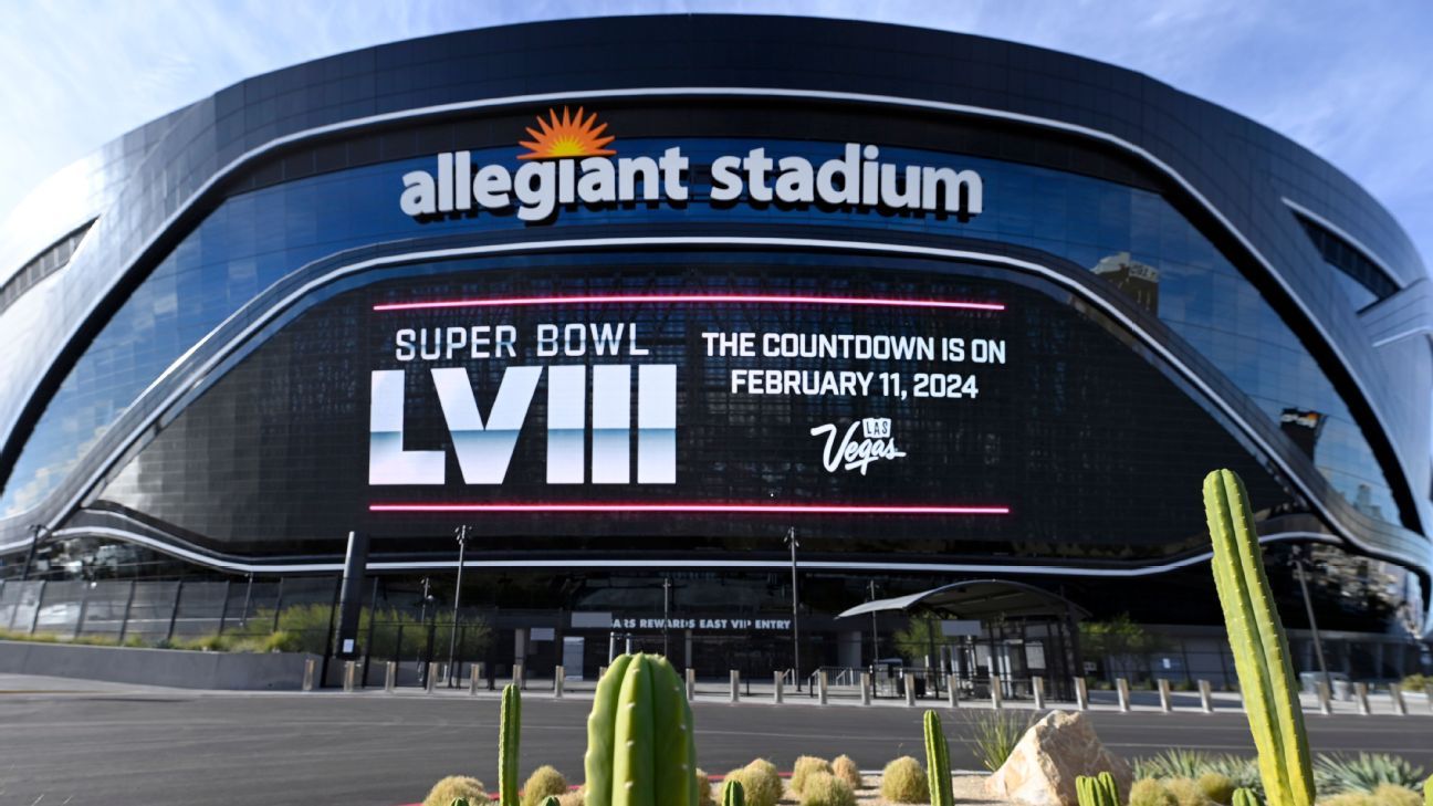 NFL confirma Las Vegas como sede do Super Bowl em 2029