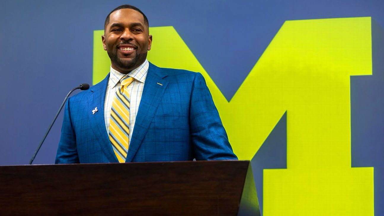 Harbaugh: Moore 'only person' to take over U-M