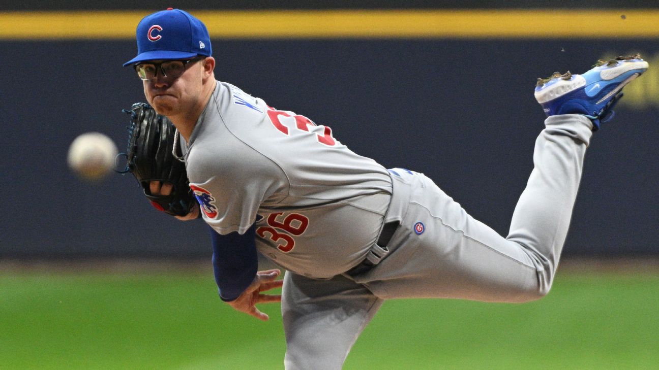 Cubs’ Wicks exits start in 2nd with oblique injury