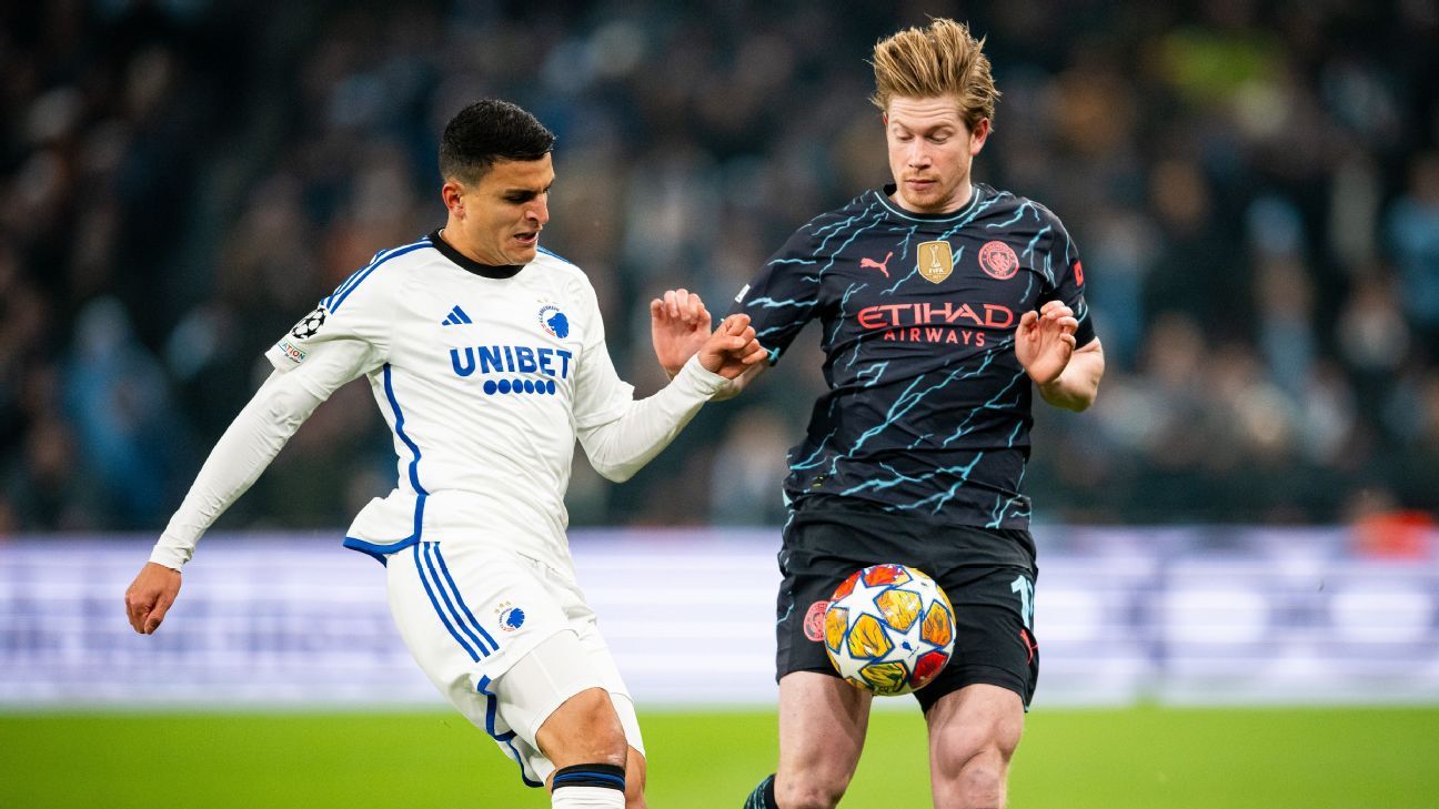 Champions League matchday live updates: Man City-Copenhagen