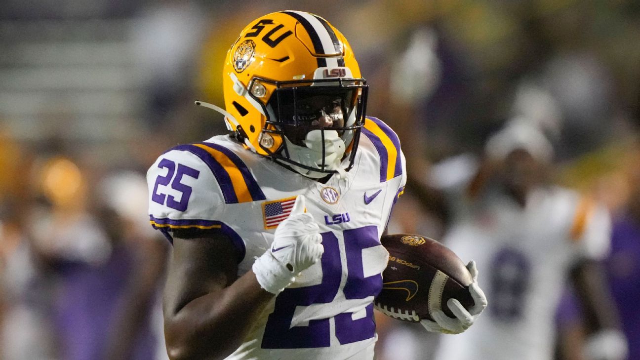 LSU RB Trey Holly enfrenta denunciação de tentativa de homicídio em 2º proporção