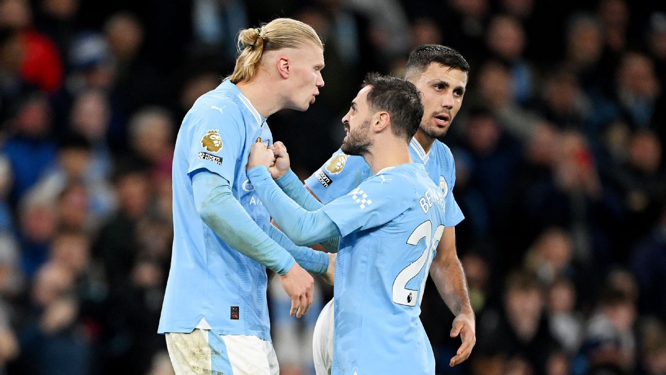 Erling Haaland: Pep Guardiola says Man City striker ready to start against  Brentford and shrugs off Real Madrid links, Football News