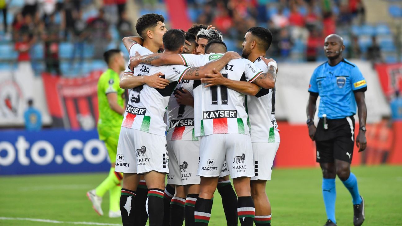 Libertadores: Palestino a gagné lors de sa visite à Portuguesa et en a profité